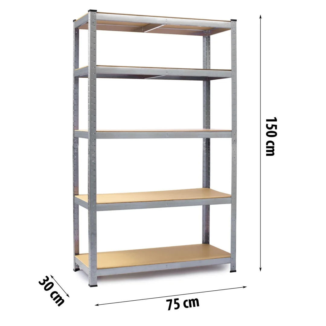 Metalna polica za odlaganje 150 x 75 x 30 cm Humberg 4840_8