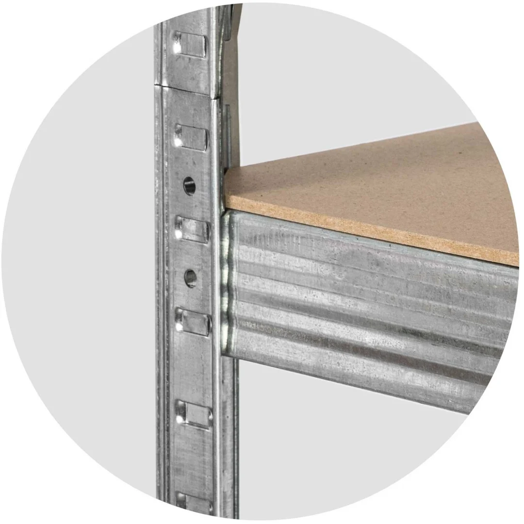 Metalna polica za odlaganje 180 x 90 x 30 cm Humberg 4843_3