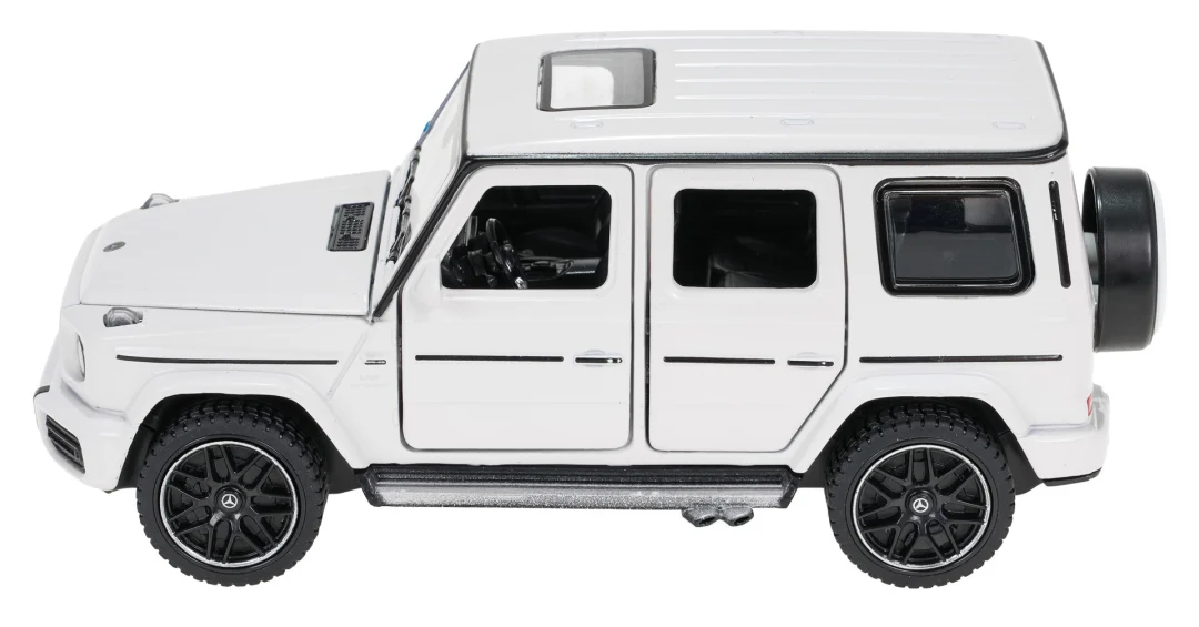 Metalni automobil 1:32 Mercedes-Benz AMG G63 sa zvukom, bijeli RASTAR_11
