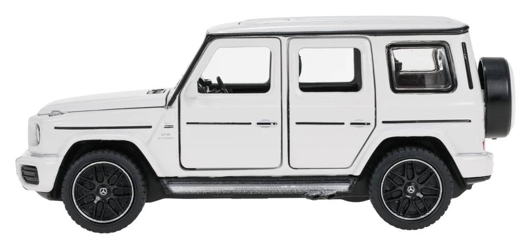 Metalni automobil 1:32 Mercedes-Benz AMG G63 sa zvukom, bijeli RASTAR_5