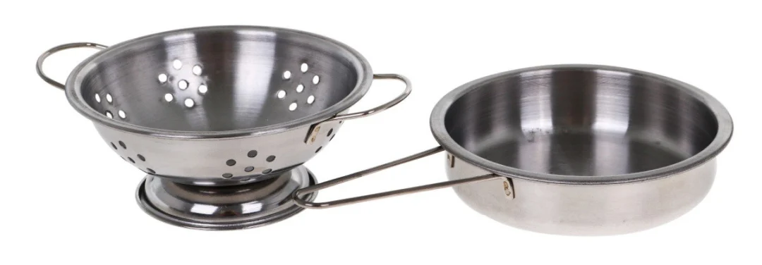 Metalni set lonaca za djecu, 11 kom, 3+_6