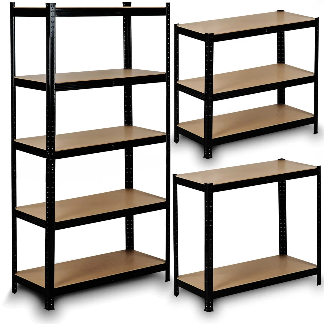 Metalni stalak za odlaganje 150 x 75 x 30 cm Humberg HR-811 crni_1