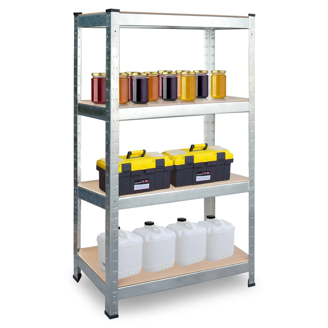 Metalni stalci za pohranu Plonos PL-702, 180 × 90 × 40 cm, set od 2_4