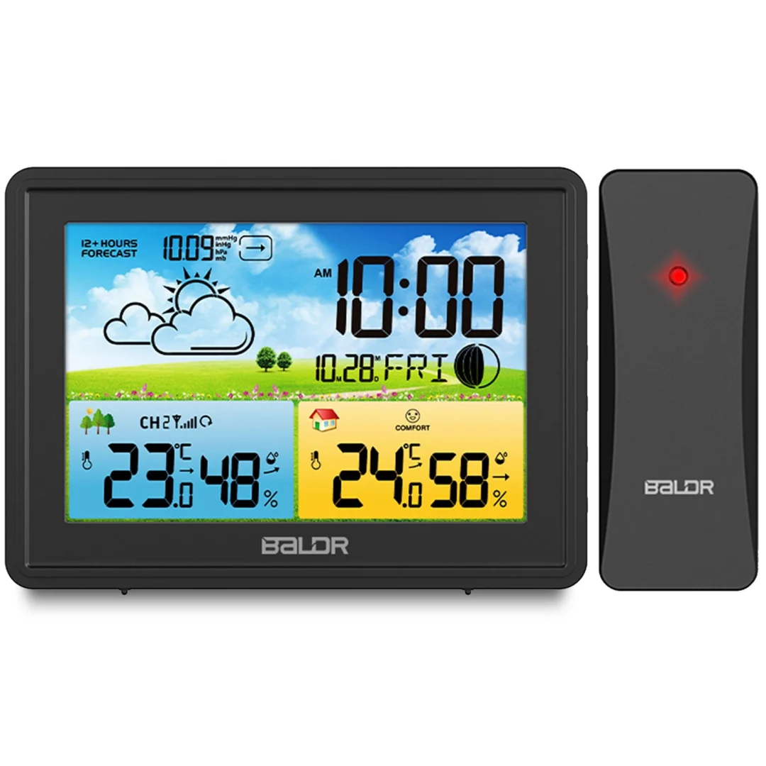 Meteorološka stanica s zaslonom BD-908 crna_2