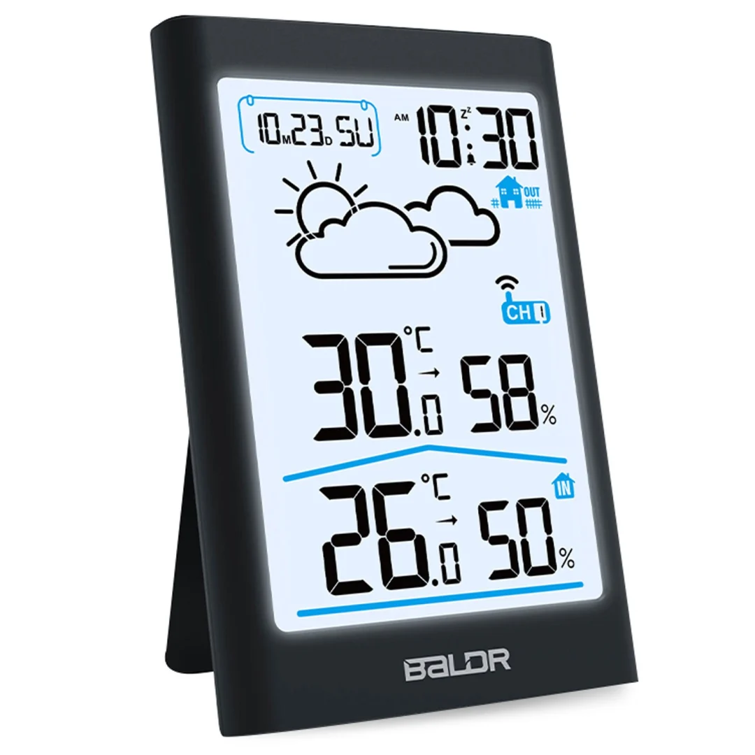 Meteorološka stanica s zaslonom BD-911 crna_3