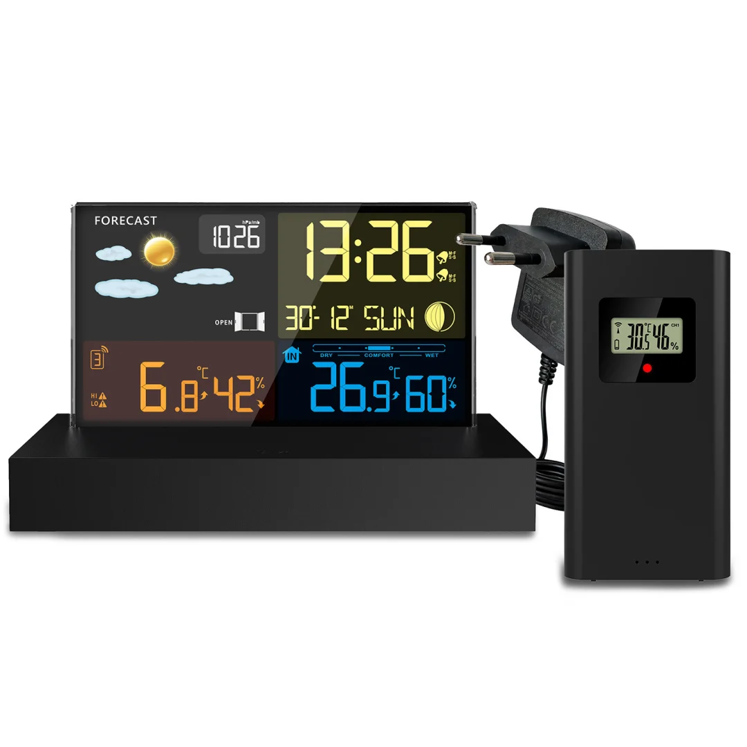 Meteorološka stanica s zaslonom BD-912 crna_3