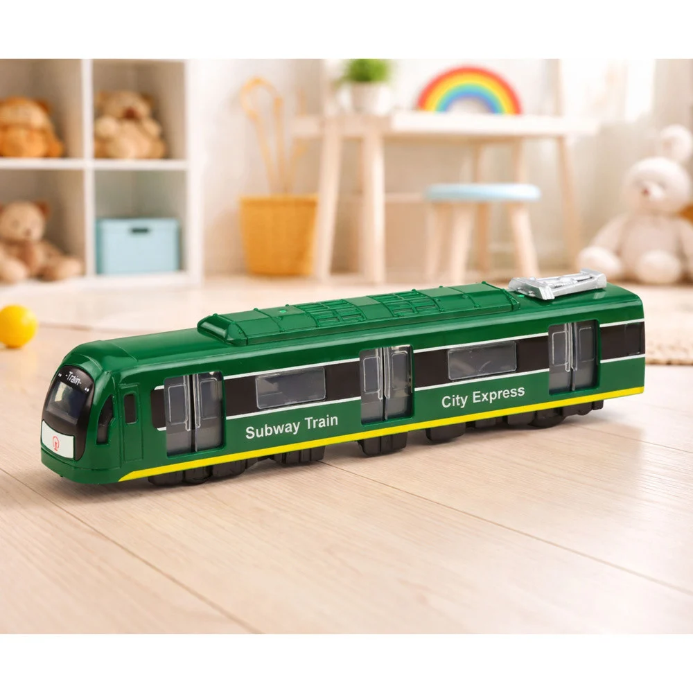 Metro Train City Express Otvaranje vrata Svjetla Zvuči Zeleno_3