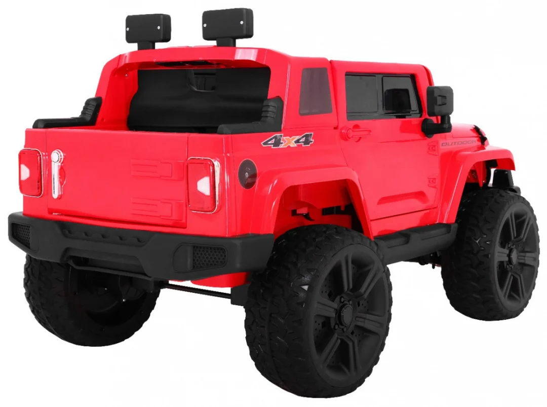 Mighty Jeep auto na akumulator 4x4, crveni_10