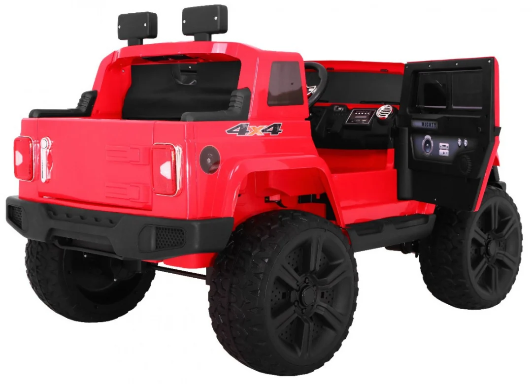 Mighty Jeep auto na akumulator 4x4, crveni_3
