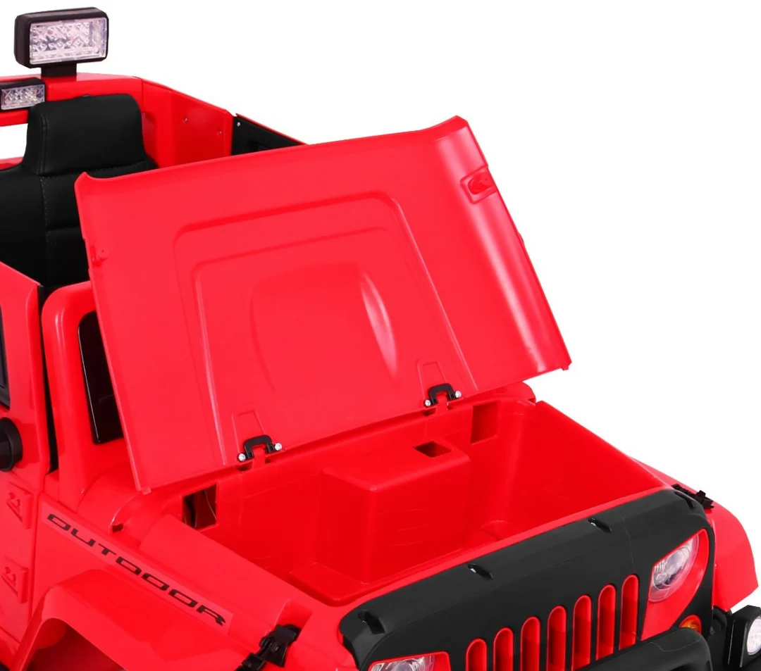 Mighty Jeep auto na akumulator 4x4, crveni_5