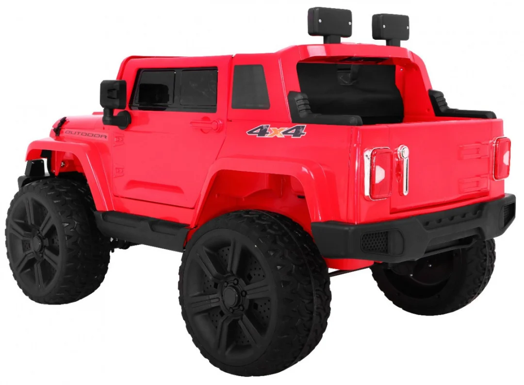 Mighty Jeep auto na akumulator 4x4, crveni_8