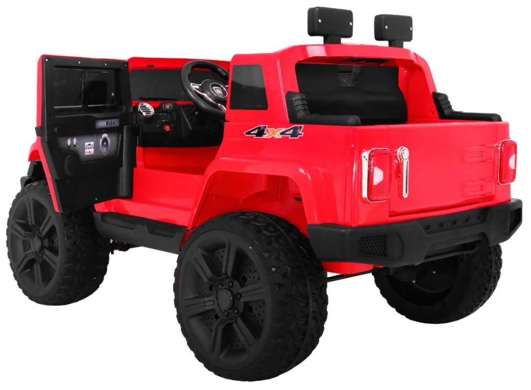 Mighty Jeep auto na akumulator 4x4, crveni_9