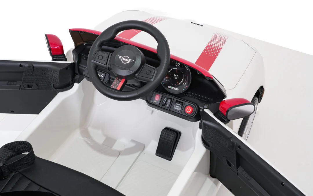 Mini Cooper bijeli auto na akumulator_18