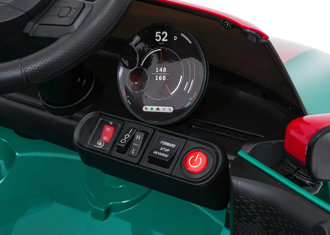 Mini Cooper zeleni auto na akumulator_18