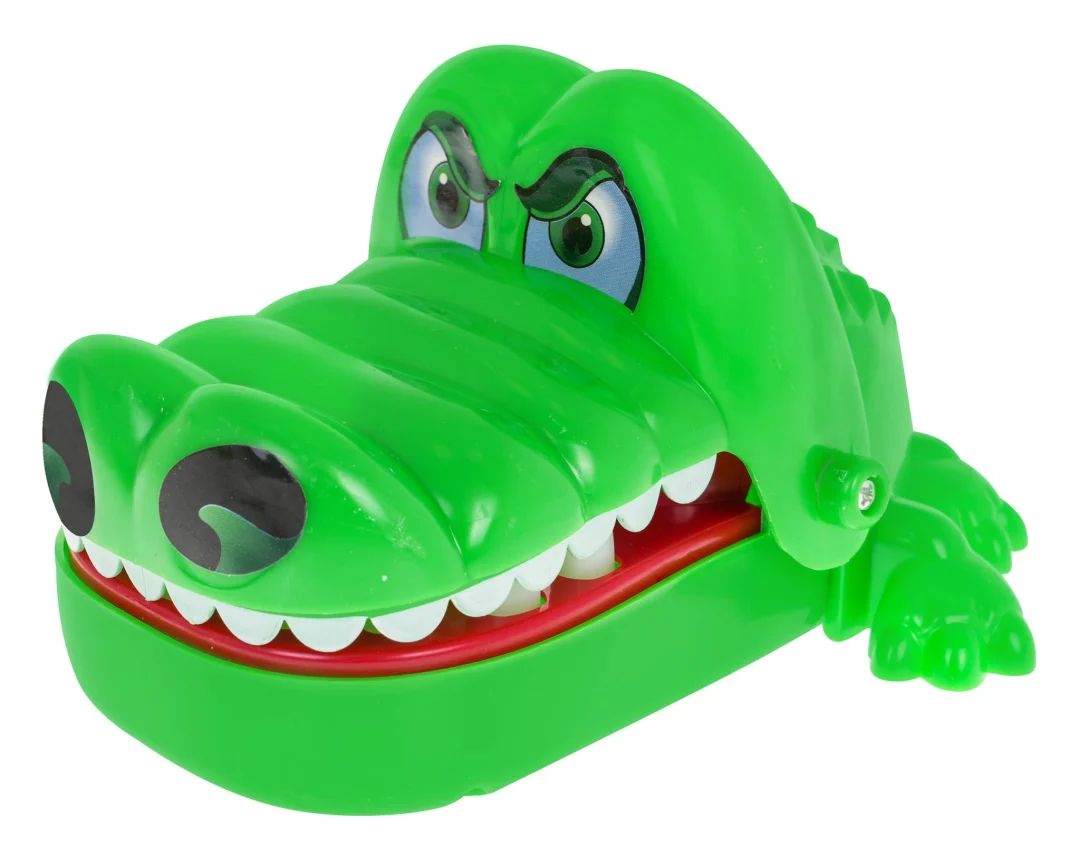 Mini arkadna igra Krokodil kod zubara za djecu 3+ i odrasle + trening refleksa_3