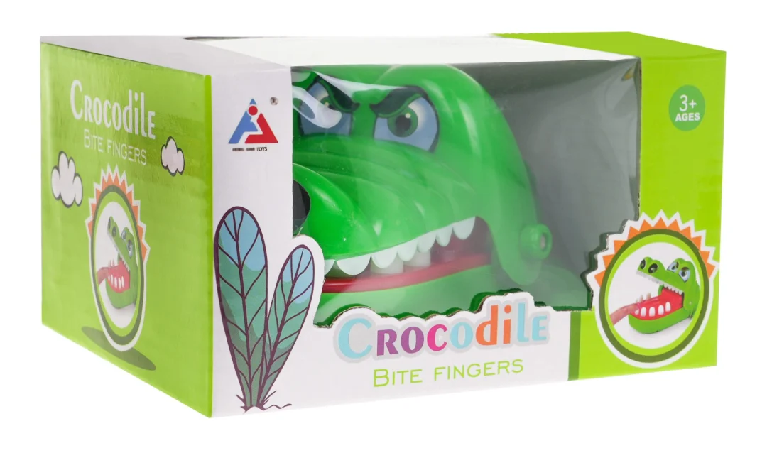 Mini arkadna igra Krokodil kod zubara za djecu 3+ i odrasle + trening refleksa_5