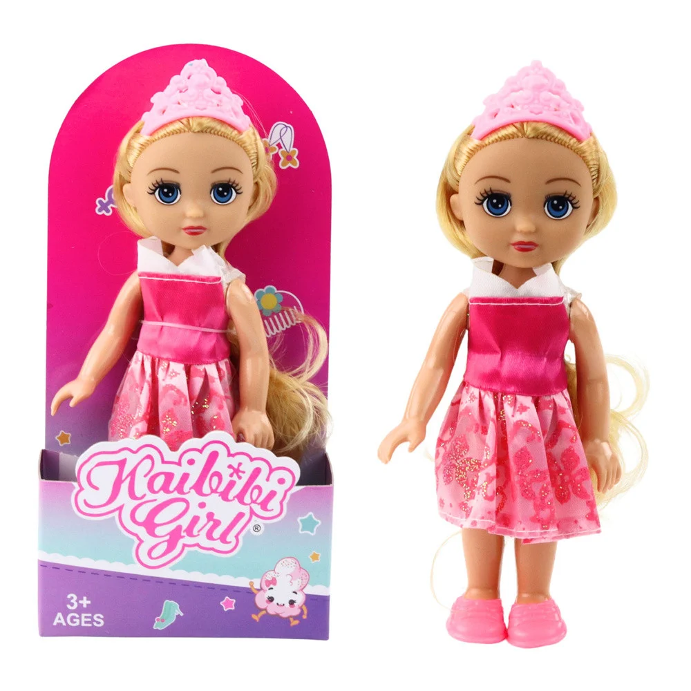 Mini princeza lutka s krunom 17 cm, mix_3
