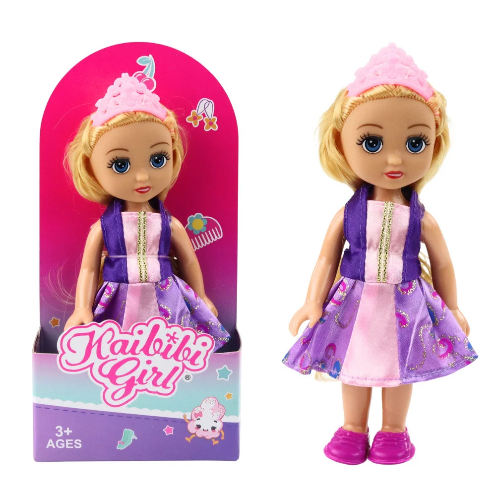 Mini princeza lutka s krunom 17 cm, mix_5