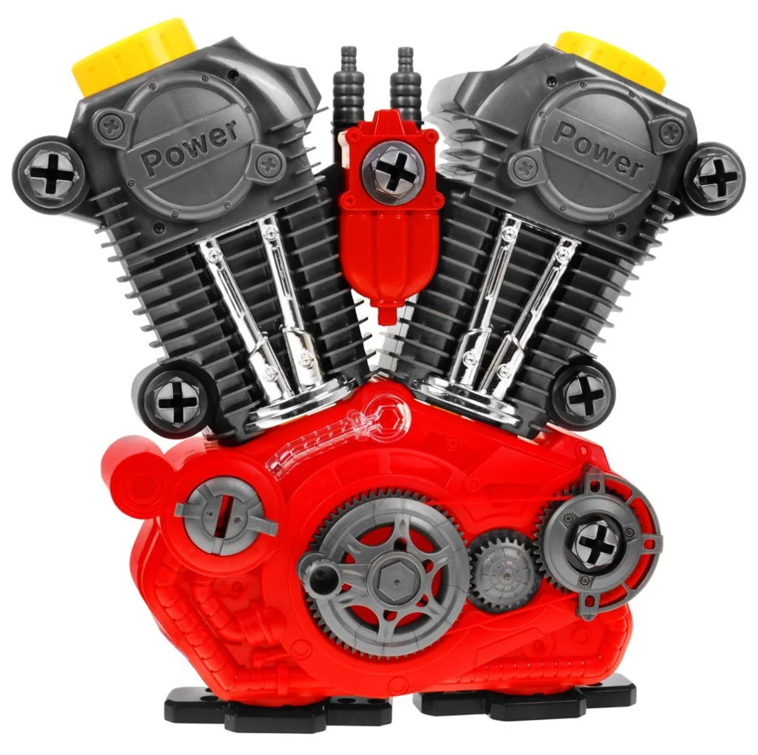 Model automobilskog motora za sastavljanje 3+_2