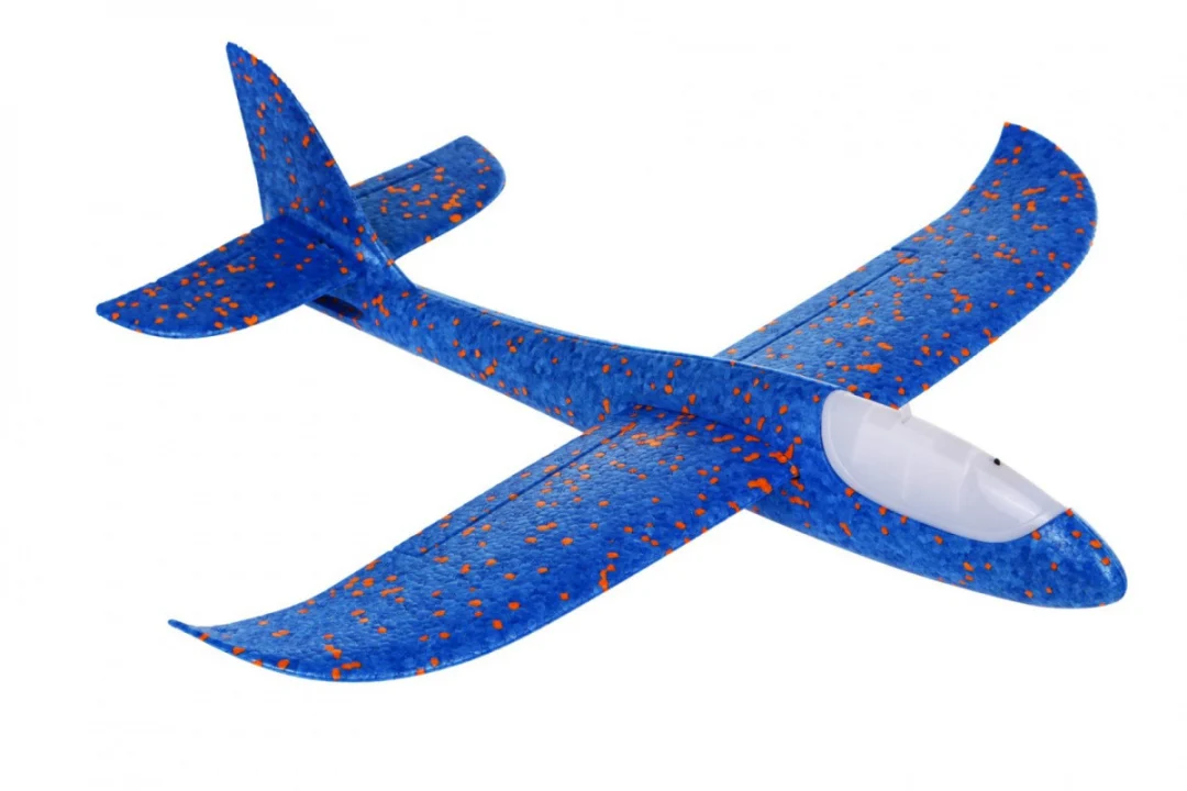 Model aviona od stiropora plavi 3+_2