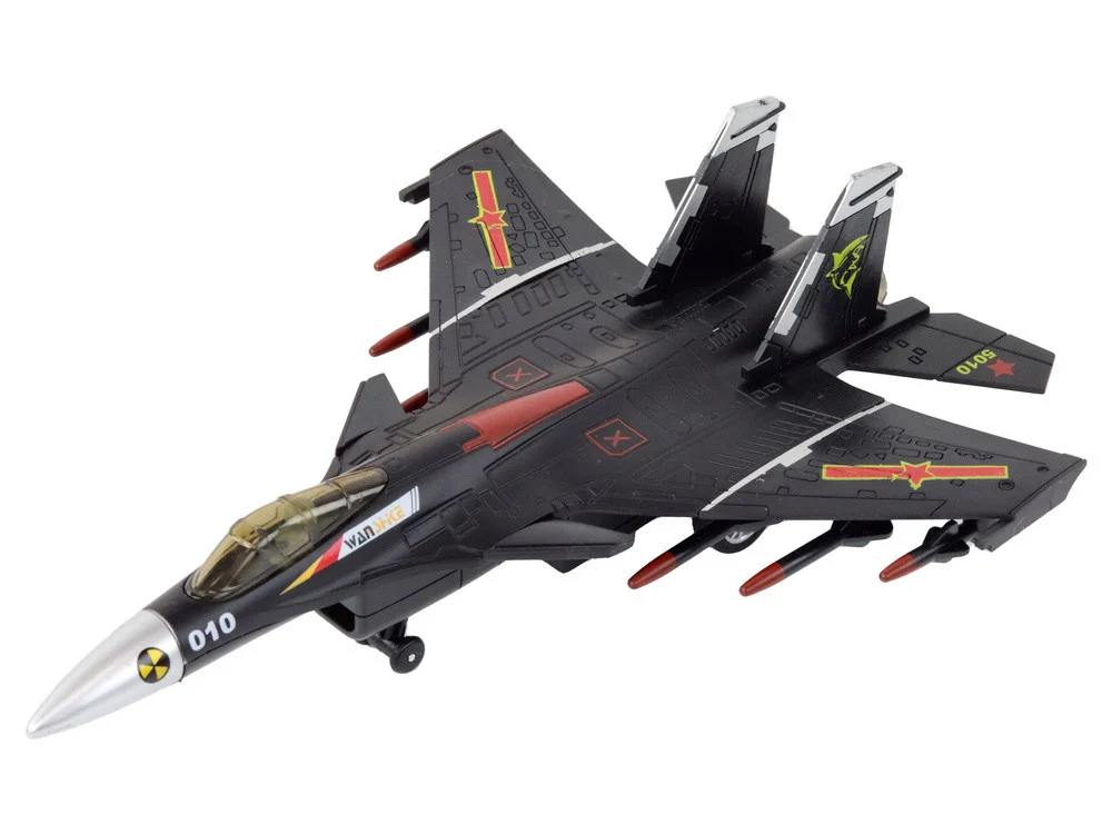 Model aviona s frikcionim pogonom, sivi, crni ili žuti_2
