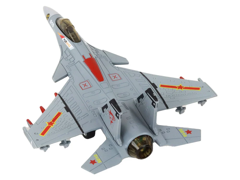 Model aviona s frikcionim pogonom, sivi, crni ili žuti_8