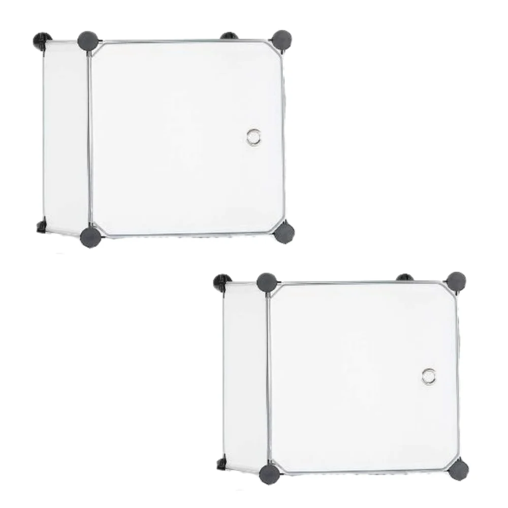 Modularni ormarić za cipele s 5 prozirnih pretinaca_2