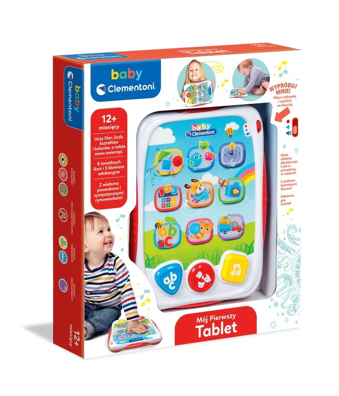 Moj prvi tablet poljskog jezika Clementoni 60956_2