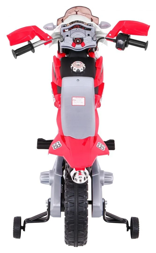 Motocikl Crvenog križa, crvena motor na akumulator_5