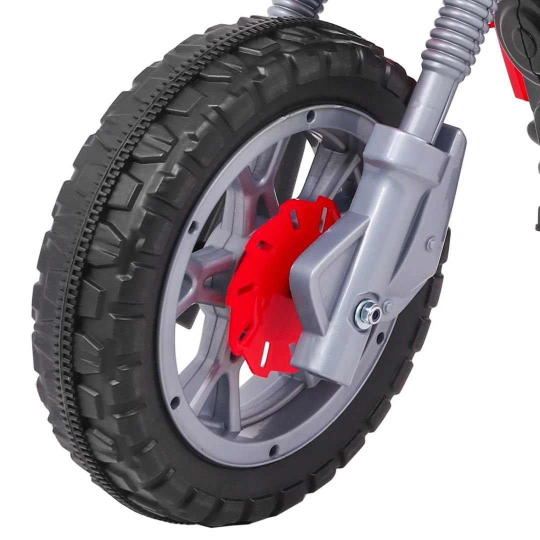 Motocikl Crvenog križa, crvena motor na akumulator_8