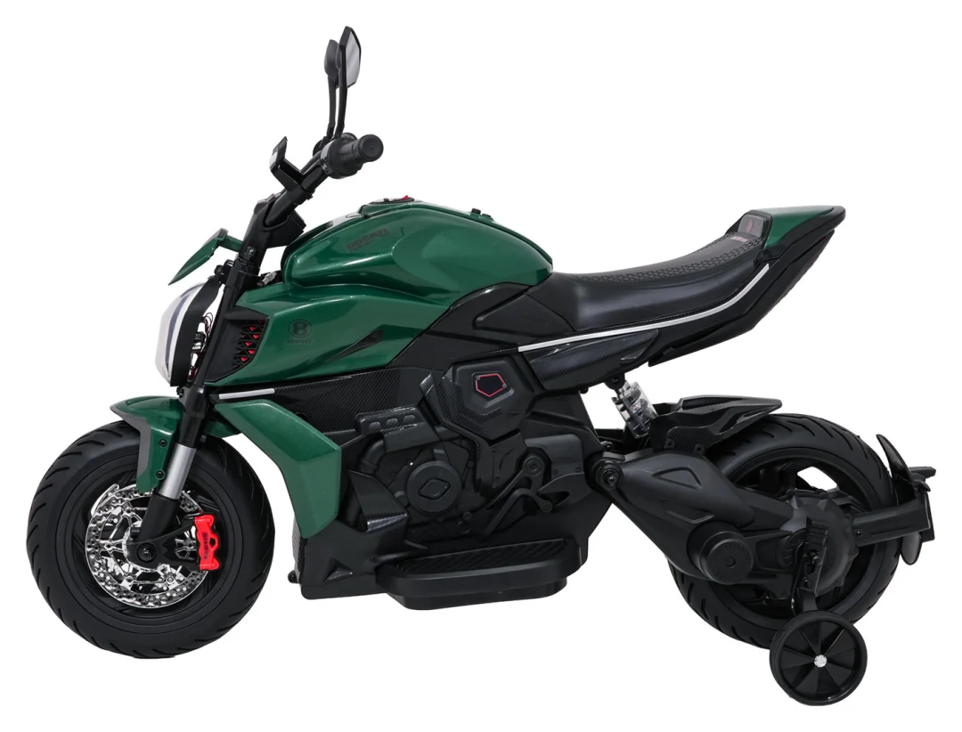 Motor Ducati Diavel x Bentley zeleni motor na akumulator_4