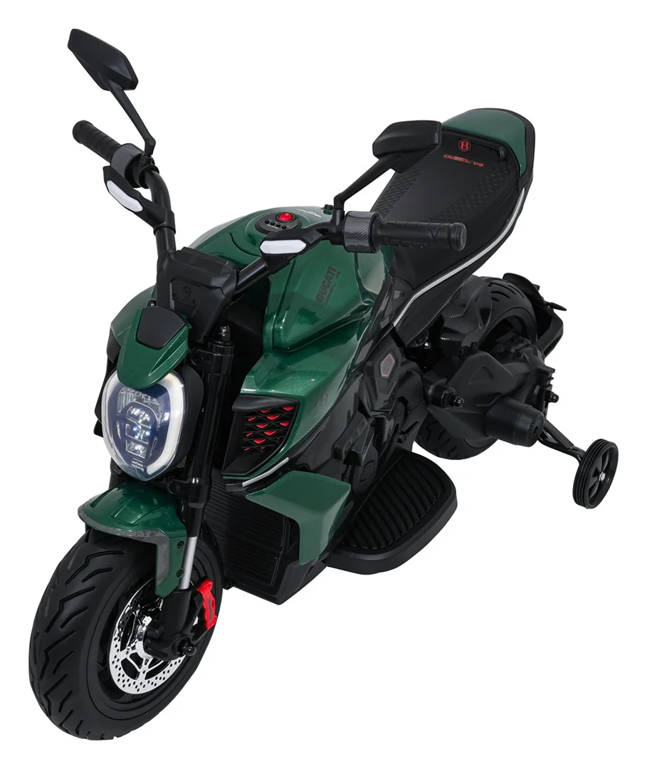 Motor Ducati Diavel x Bentley zeleni motor na akumulator_9