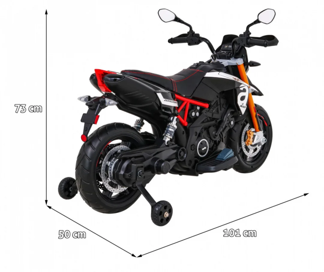 Motor vozila Aprilia crna motor na akumulator_2