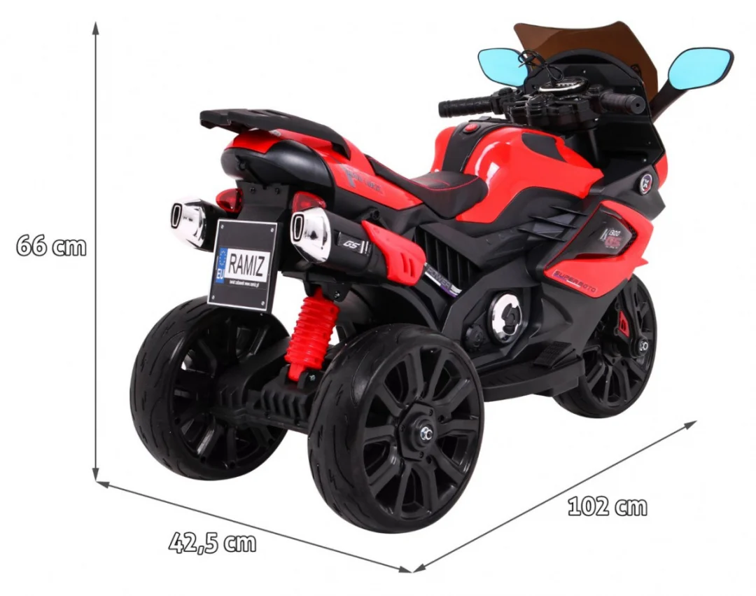 Motorek Grand Sport na akumulator, crveni motor na akumulator_2