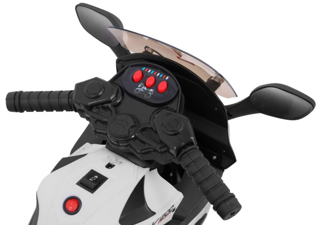 Motorek SuperBike Bijela motor na akumulator_4