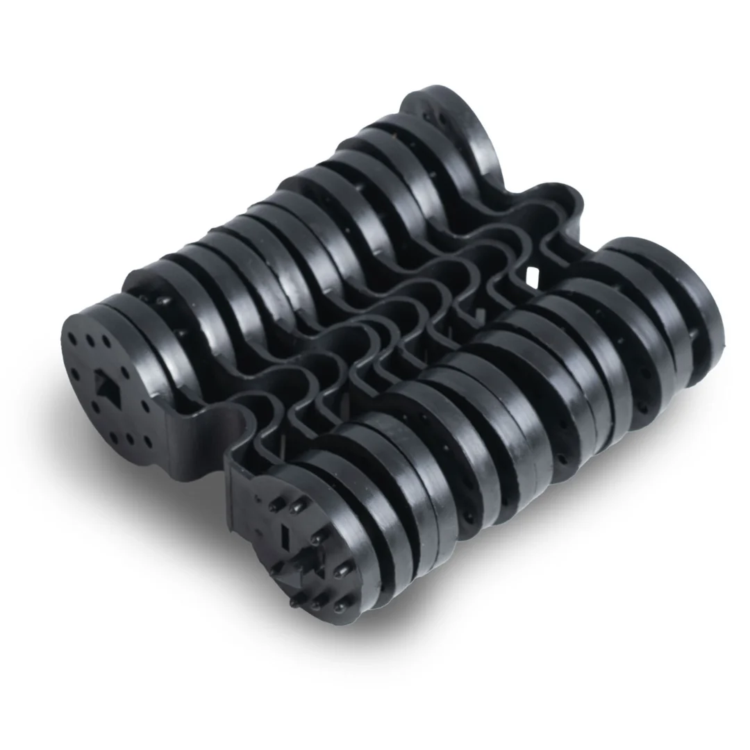 Mreža za sjenu 1,5x25m 110 g/m2 + 50 zelenih stezaljki_4