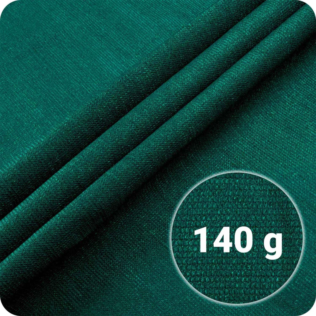 Mreža za sjenu 1,5x50m 140g/m2 + 50 zelenih stezaljki_3