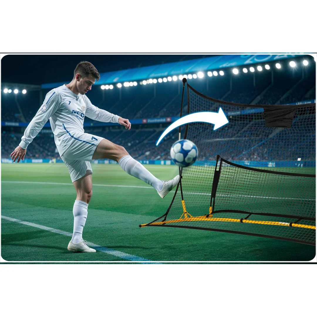 Mreža za trening skakača Neo-Sport 210 × 120 × 35 cm_4