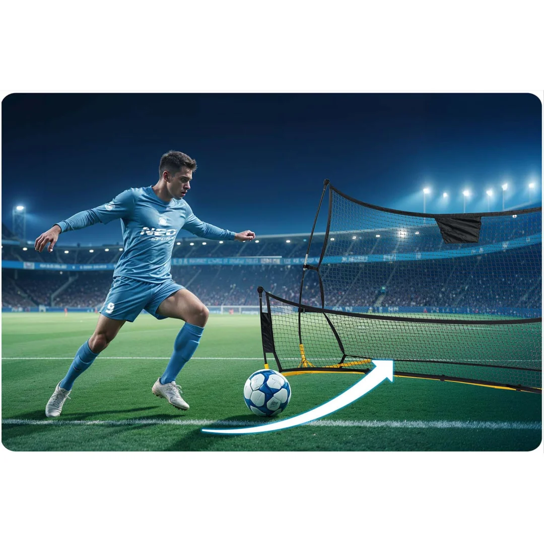 Mreža za trening skakača Neo-Sport 210 × 120 × 35 cm_5