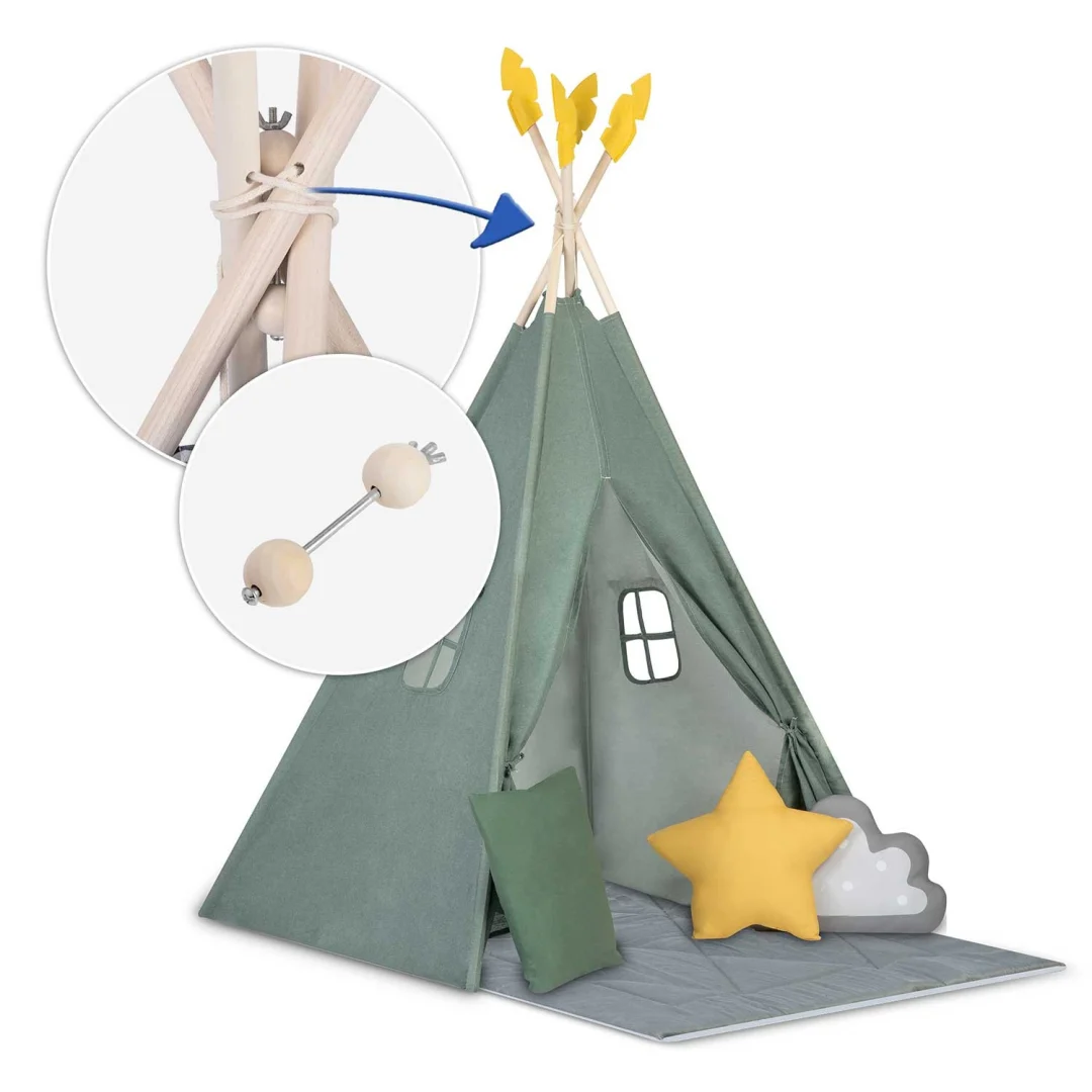 NK-406 Nukido tipi šator za djecu - zeleni_13