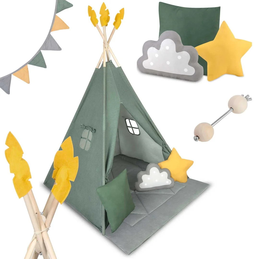 NK-406 Nukido tipi šator za djecu - zeleni_16
