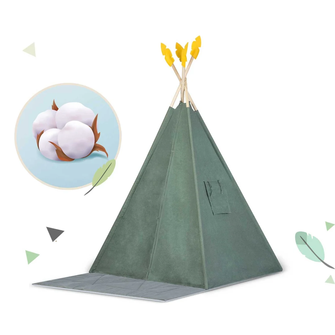 NK-406 Nukido tipi šator za djecu - zeleni_4