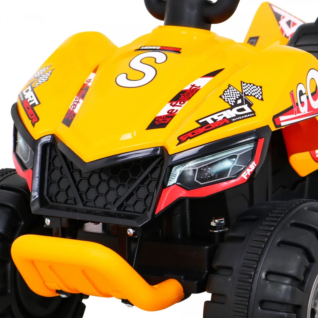 Najbrži dječji quad na akumulator 25 W, žuti_11