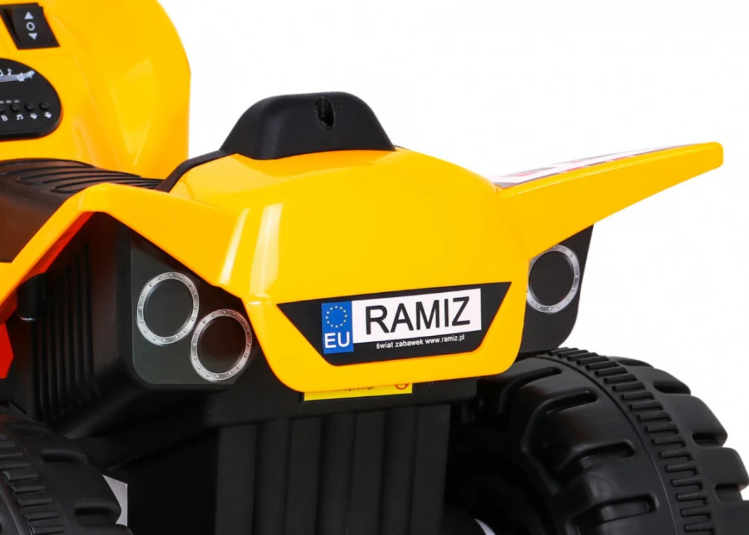 Najbrži dječji quad na akumulator 25 W, žuti_12
