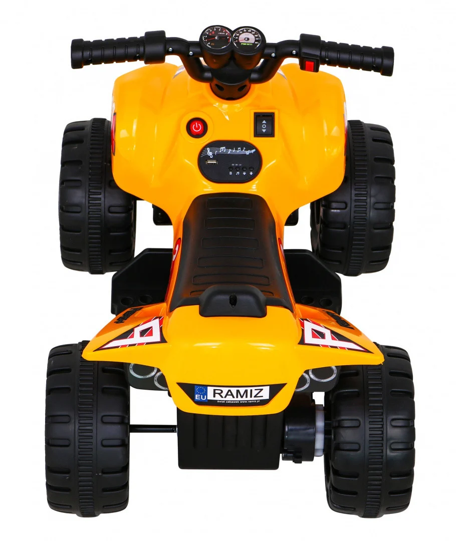 Najbrži dječji quad na akumulator 25 W, žuti_7