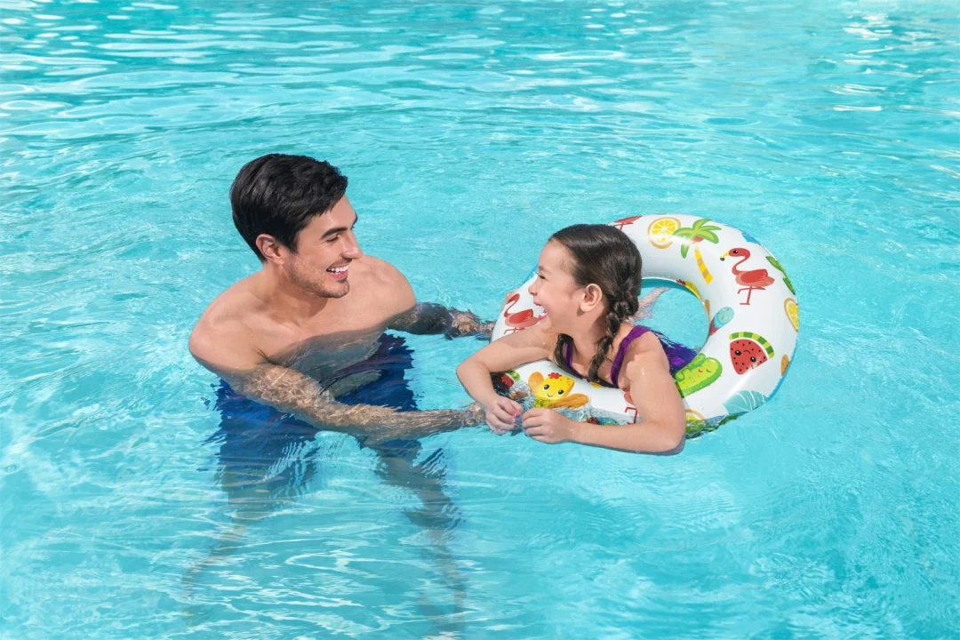 Napuhac za plivanje Tropics BESTWAY 61cm vinil + sigurnosni ventil_10