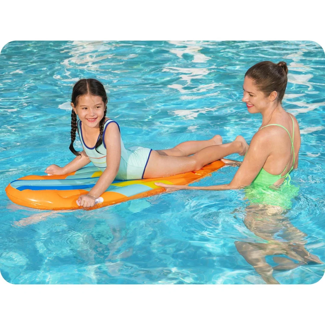 Napuhana daska za plivanje 114 × 46 cm Bestway 42046 narančasta_13