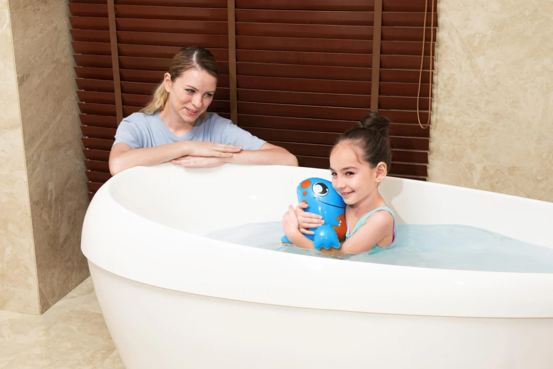 Napuhana igračka za vodu s dinosaurima za djecu BESTWAY Bath Buddies_2