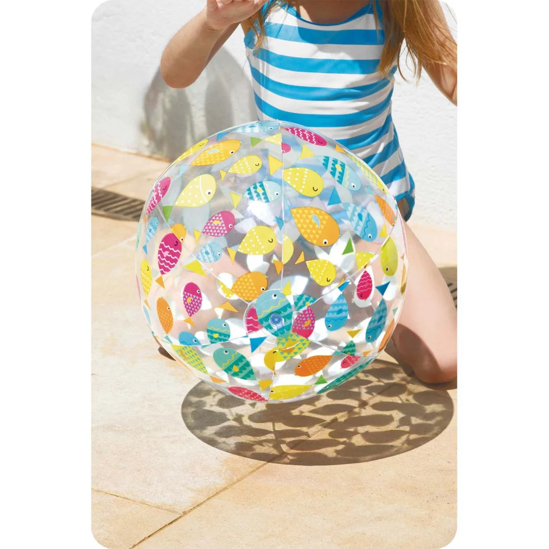 Napuhana lopta za plažu Ø 51 cm Intex 59040 vesele ribice_3