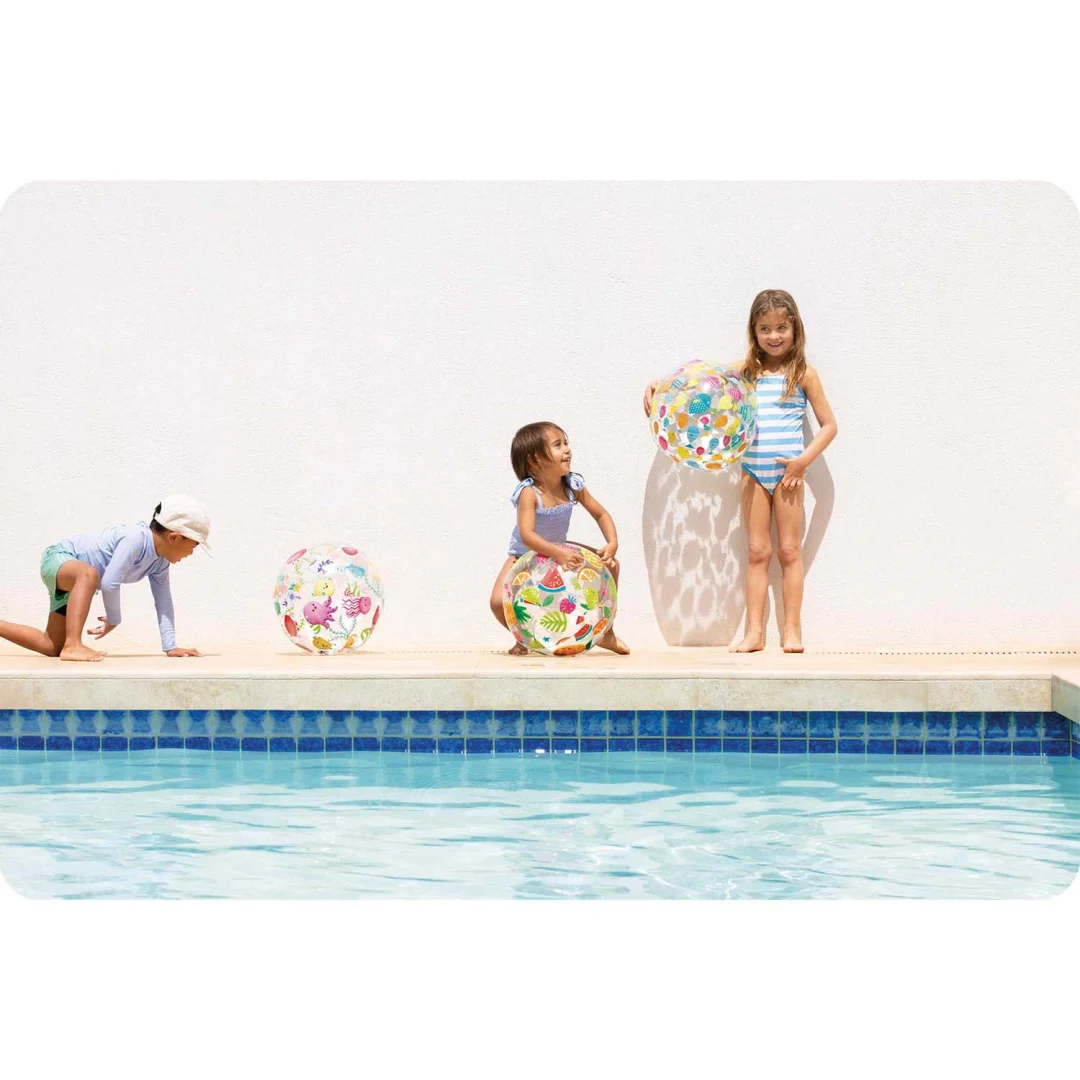 Napuhana lopta za plažu Ø 51 cm Intex 59040 vesele ribice_5